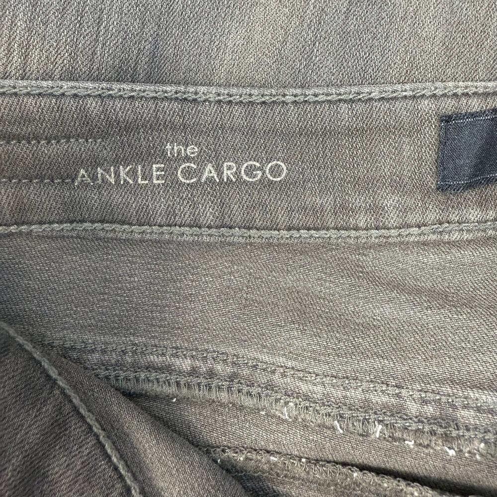 Liverpool Cargo Jeans Women's 8/29 Olive Green The Ankle Cargo Skinny Preppy - Picture 8 of 16